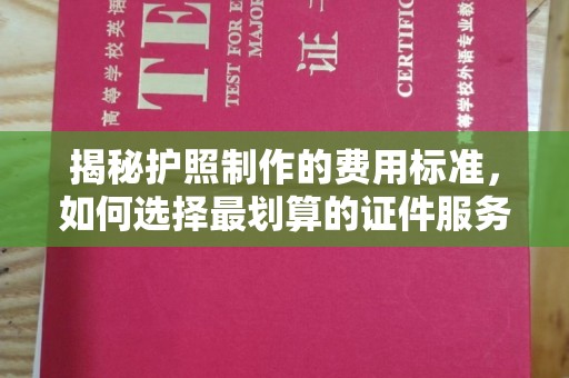 古塔揭秘护照制作的费用标准，如何选择最划算的证件服务？