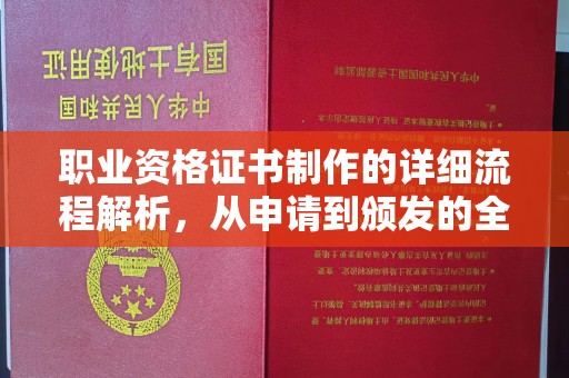 古塔职业资格证书制作的详细流程解析，从申请到颁发的全方位指南