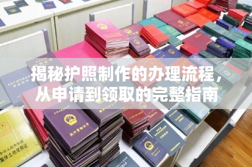 古塔揭秘护照制作的办理流程，从申请到领取的完整指南