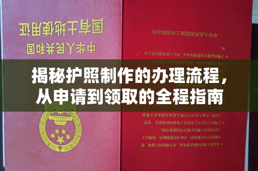 古塔揭秘护照制作的办理流程，从申请到领取的全程指南