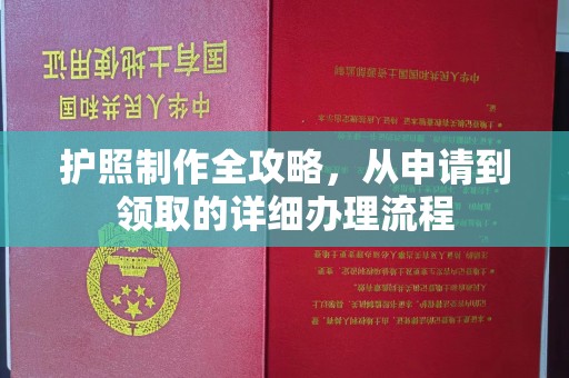 古塔护照制作全攻略，从申请到领取的详细办理流程